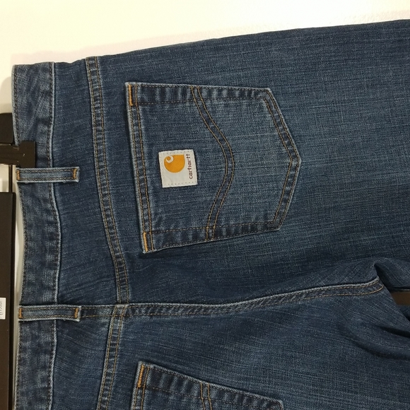 Carhartt Women's Blue Denim Jeans size 10 - Picture 6 of 10